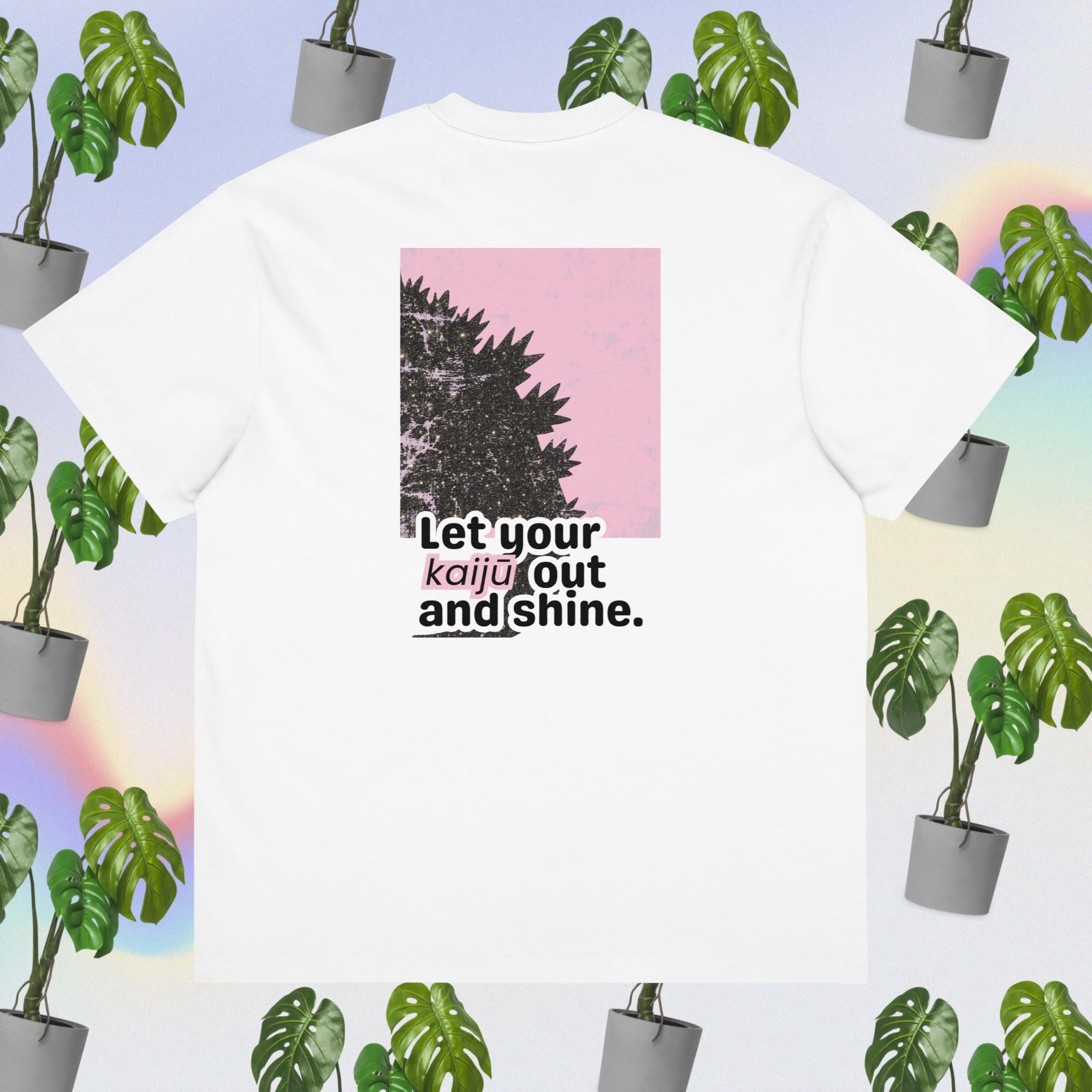 "Let your Kaiju out and shine" 1 - Box Tee